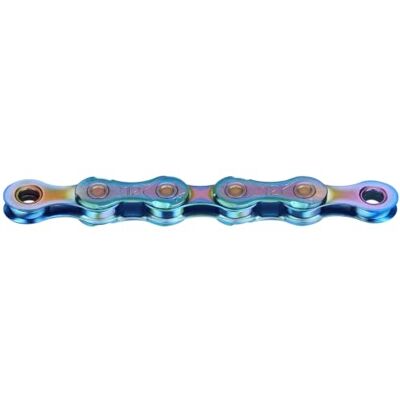 KMC Fahrradkette, gewachst, Aurora Blue, 12-fach, X12 von KMC Fahrradkette, gewachst, Aurora Blue, 12-fach, X12 von