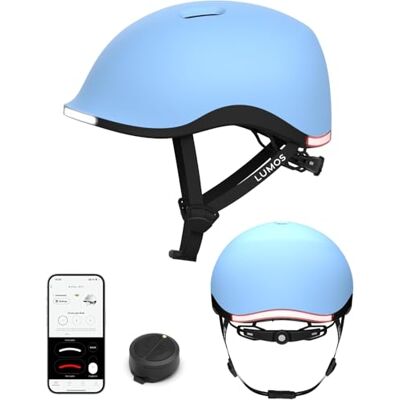Lumos Nyxel Breeze Smart-Fahrradhelm, anpassbare LED-Leuchten vorne und hinten, mit Blinkern, 360° Sichtbarkeit, App-gesteuert, bequemer Leichter Skateboard-Helm Erwachsene, Herren und Damen Gr. M Lumos Nyxel Breeze Smart-Fahrradhelm, anpassbare LED-Leuchten vorne und hinten, mit Blinkern, 360° Sichtbarkeit, App-gesteuert, bequemer Leichter Skateboard-Helm Erwachsene, Herren und Damen Gr. M