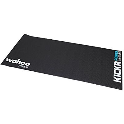 Wahoo Fitness Die Kickr Bodenmatte, Schwarz, 91.4 x 198.1 cm Wahoo Fitness Die Kickr Bodenmatte, Schwarz, 91.4 x 198.1 cm