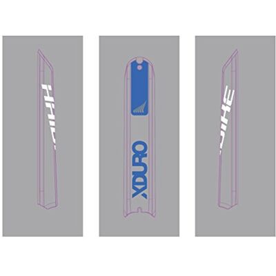 Bosch Dekor Xduro Batterieskidplate Platin blau/Weiss 1size Bosch Dekor Xduro Batterieskidplate Platin blau/Weiss 1size