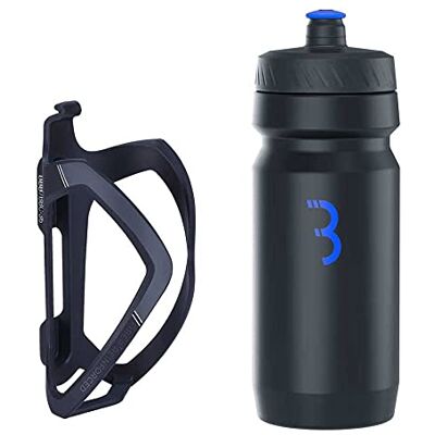BBB Cycling Fahrrad Wasserflasche und Halter Kombination Universal Fahrrad Flaschenhalter für Rennrad und MTB BBB Cycling Fahrrad Wasserflasche und Halter Kombination Universal Fahrrad Flaschenhalter für Rennrad und MTB