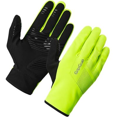 GripGrab Ride Winddichte Fahrradhandschuhe Herbst und Frühling Gepolstert Gepolsterte Übergangshandschuhe mit DoctorGel Polsterung für MTB, Rennrad & Gravelbike, Frottee-Daumen & Reflex-Details GripGrab Ride Winddichte Fahrradhandschuhe Herbst und Frühling Gepolstert Gepolsterte Übergangshandschuhe mit DoctorGel Polsterung für MTB, Rennrad & Gravelbike, Frottee-Daumen & Reflex-Details