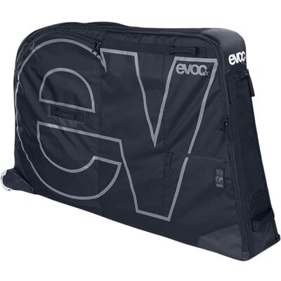 EVOC Bike Bag Fahrradkoffer, Black leichte Fahrrad Transporttasche, Fahrradkoffer mit Rädern für Renn-, Gravel-, XC-, FR-, Enduro-, DH- EVOC Bike Bag Fahrradkoffer, Black leichte Fahrrad Transporttasche, Fahrradkoffer mit Rädern für Renn-, Gravel-, XC-, FR-, Enduro-, DH-