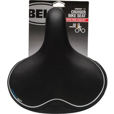 BELL Memory Foam Sattel, Unisex, schwarz BELL Memory Foam Sattel, Unisex, schwarz