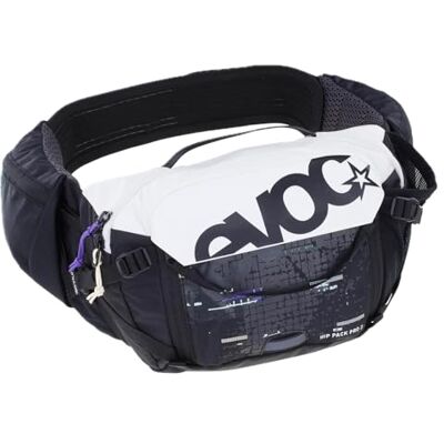 EVOC HIP Pack PRO 3 + Hydration Bladder 1,5, Hüfttasche (AIR Flow Contact System, AERO Flex Hüftgurt, inkl. 1,5l Trinkblase und Flaschenhalter, One Size), Multicolour EVOC HIP Pack PRO 3 + Hydration Bladder 1,5, Hüfttasche (AIR Flow Contact System, AERO Flex Hüftgurt, inkl. 1,5l Trinkblase und Flaschenhalter, One Size), Multicolour