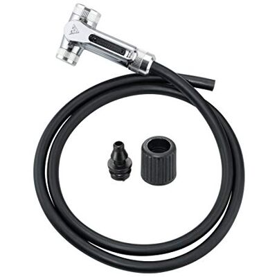 Topeak TwinHead DX1 Upgrade Kit Pumpen-Zubehör aus Aluminium und Gummi in der Farbe Schwarz, Gewicht: 100 g Maße: 8,3x5x4x,3 cm, 15711002 Topeak TwinHead DX1 Upgrade Kit Pumpen-Zubehör aus Aluminium und Gummi in der Farbe Schwarz, Gewicht: 100 g Maße: 8,3x5x4x,3 cm, 15711002