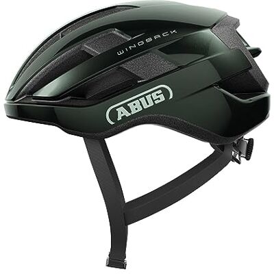 Abus Rennradhelm WingBack – einfacher Roadhelm für sportliches Fahren im Alltag und in der Freizeit – für Erwachsene und Jugendliche – Grün, Größe M Abus Rennradhelm WingBack – einfacher Roadhelm für sportliches Fahren im Alltag und in der Freizeit – für Erwachsene und Jugendliche – Grün, Größe M
