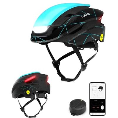 Lumos Ultra MIPS Fahrradhelm LED-Lichter vorne & hinten, 360° Sichtbarkeit mit Blinker Unisex Erwachsene Helm mit Licht Fahrrad Rennrad Azure Strike Gr. XL Lumos Ultra MIPS Fahrradhelm LED-Lichter vorne & hinten, 360° Sichtbarkeit mit Blinker Unisex Erwachsene Helm mit Licht Fahrrad Rennrad Azure Strike Gr. XL