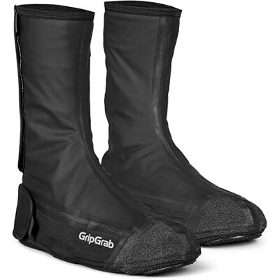 GripGrab TrailBlazer Flat Pedal MTB Schuhüberzüge - Wasserdicht, Schwarz, XL/44/45 GripGrab TrailBlazer Flat Pedal MTB Schuhüberzüge - Wasserdicht, Schwarz, XL/44/45