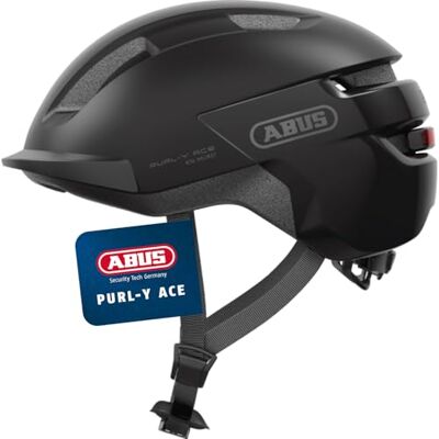Abus Fahrradhelm Purl-Y ACE mit LED-Licht – geeignet Fahrten auf E-Bike und S-Pedelec – Trendiger NTA-Schutzhelm für Erwachsene und Jugendliche Abus Fahrradhelm Purl-Y ACE mit LED-Licht – geeignet Fahrten auf E-Bike und S-Pedelec – Trendiger NTA-Schutzhelm für Erwachsene und Jugendliche