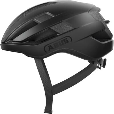 Abus Rennradhelm WingBack – einfacher Roadhelm für sportliches Fahren im Alltag und in der Freizeit – für Erwachsene und Jugendliche – Schwarz, Größe L Abus Rennradhelm WingBack – einfacher Roadhelm für sportliches Fahren im Alltag und in der Freizeit – für Erwachsene und Jugendliche – Schwarz, Größe L