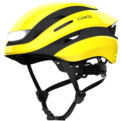 Lumos Ultra Smart-Helm Fahrradhelm Vorder- und Rücklicht (LED) Blinker Bremslichter Bluetooth-Verbindung Erwachsene: Herren, Damen (Raincoat Yellow, Größe: S) MIPS Lumos Ultra Smart-Helm Fahrradhelm Vorder- und Rücklicht (LED) Blinker Bremslichter Bluetooth-Verbindung Erwachsene: Herren, Damen (Raincoat Yellow, Größe: S) MIPS