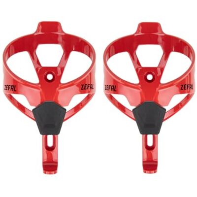 ZEFAL Pulse A2 x 2 – Set mit Zwei Flaschenhalter Fahrrad, Leicht, für Fahrrad/MTB/Rennrad, Fahrradflaschenhalterung Robust und Langlebig, 26 g, Rot, Feuerrot ZEFAL Pulse A2 x 2 – Set mit Zwei Flaschenhalter Fahrrad, Leicht, für Fahrrad/MTB/Rennrad, Fahrradflaschenhalterung Robust und Langlebig, 26 g, Rot, Feuerrot