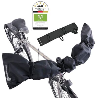 NC-17 Universal Lenkerschutz Ebike│E Bike Fahrrad Lenkerschutzhülle│Transportschutz für Heckträger│Fahrradträger│Schutzhülle E-Bike│Regenschutz und robust NC-17 Universal Lenkerschutz Ebike│E Bike Fahrrad Lenkerschutzhülle│Transportschutz für Heckträger│Fahrradträger│Schutzhülle E-Bike│Regenschutz und robust