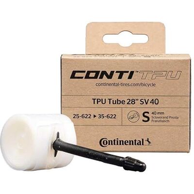 Continental TPU Tube S40 Inner Tube 28´´-700, durchsichtig Continental TPU Tube S40 Inner Tube 28´´-700, durchsichtig