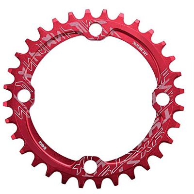 Elprico Fahrrad Kettenblatt 104 BCD, Mountainbike Einzelkurbel Kettenblatt 32T 34T 36T 38T Zähne Aluminiumlegierung Fahrradreparatur Ersatzteile Elprico Fahrrad Kettenblatt 104 BCD, Mountainbike Einzelkurbel Kettenblatt 32T 34T 36T 38T Zähne Aluminiumlegierung Fahrradreparatur Ersatzteile