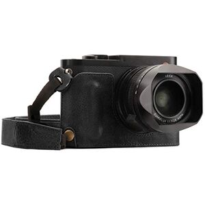 MegaGear MG1400 Leica Q-P, Q (Typ 116) Ever Ready Echtleder Kamera-Halbtasche mit Trageriemen Schwarz MegaGear MG1400 Leica Q-P, Q (Typ 116) Ever Ready Echtleder Kamera-Halbtasche mit Trageriemen Schwarz