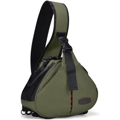 CADeN Kamerarucksack Camera Sling Crossbag Wasserabweisend Kameratasche Leicht Zu Reinigen, Kompatibel mit Sony Nikon Canon eos r50. Kamera Rucksack für DSLR/SLR Kamera Sling Bag, KO1 CADeN Kamerarucksack Camera Sling Crossbag Wasserabweisend Kameratasche Leicht Zu Reinigen, Kompatibel mit Sony Nikon Canon eos r50. Kamera Rucksack für DSLR/SLR Kamera Sling Bag, KO1
