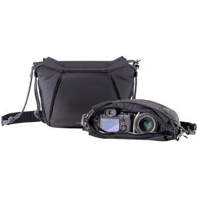 PGYTECH OneGo Rope Strap Kameratasche – Multifunktionale Umhängetasche für Urbane Fotografen Kompakte Fototasche kompatibel mit Sony/Canon/Nikon/spiegellosen Kameras, Mitternachts Schwarz PGYTECH OneGo Rope Strap Kameratasche – Multifunktionale Umhängetasche für Urbane Fotografen Kompakte Fototasche kompatibel mit Sony/Canon/Nikon/spiegellosen Kameras, Mitternachts Schwarz