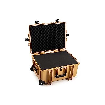 B&W Mehrzweckkoffer Outdoor 6700 (PP.428) Desert Tan mit Würfelschaum wasserdicht (IP67), staubdicht, schlagfest, extrem robust B&W Mehrzweckkoffer Outdoor 6700 (PP.428) Desert Tan mit Würfelschaum wasserdicht (IP67), staubdicht, schlagfest, extrem robust