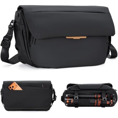 K&F CONCEPT Kameratasche große 15L, Wasserabweisende Fototasche Schwarz K&F CONCEPT Kameratasche große 15L, Wasserabweisende Fototasche Schwarz