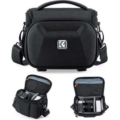 K&F CONCEPT Kameratasche, Hartschalen-Schutz Fototasche, Fotorucksack Klein K&F CONCEPT Kameratasche, Hartschalen-Schutz Fototasche, Fotorucksack Klein