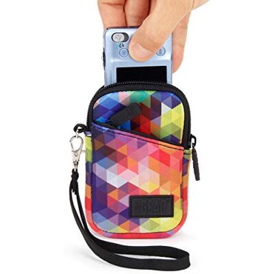 USA Gear Kameratasche für Kompaktkameras – Point und Shoot Kamerahülle Kompatibel mit Canon, Nikon, Sony und Anderen Kompaktkameras Für 11,43 cm Kameras USA Gear Kameratasche für Kompaktkameras – Point und Shoot Kamerahülle Kompatibel mit Canon, Nikon, Sony und Anderen Kompaktkameras Für 11,43 cm Kameras
