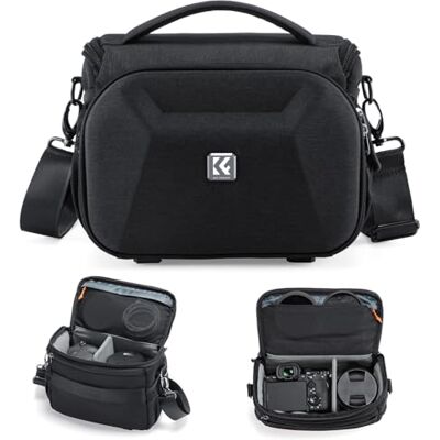 K&F CONCEPT Kameratasche, Hartschalen-Schutz Fototasche, Fotorucksack Klein K&F CONCEPT Kameratasche, Hartschalen-Schutz Fototasche, Fotorucksack Klein