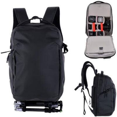 Rollei Kamerarucksack Fotoliner Ocean Air M Kameratasche Wasserdicht Kamera Rucksack mit Laptop-Fach Regenschutz Camera Backpack Schwarz Mittel für Sony Nikon Canon Kamera Objektiv Drohne Stativ Rollei Kamerarucksack Fotoliner Ocean Air M Kameratasche Wasserdicht Kamera Rucksack mit Laptop-Fach Regenschutz Camera Backpack Schwarz Mittel für Sony Nikon Canon Kamera Objektiv Drohne Stativ