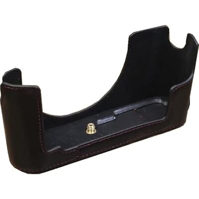 Generic Zakao M11 Hülle, PU-Leder, halbe Öffnung, Version Holster Kameratasche mit Handschlaufe, Schutzhülle für Leica M11, Schwarz , Kosmetikkoffer Generic Zakao M11 Hülle, PU-Leder, halbe Öffnung, Version Holster Kameratasche mit Handschlaufe, Schutzhülle für Leica M11, Schwarz , Kosmetikkoffer
