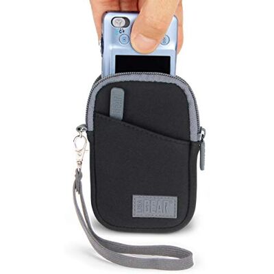 USA Gear Kameratasche für Kompaktkameras – Point und Shoot Kamerahülle Kompatibel mit Canon, Nikon, Sony und Anderen Kompaktkameras Für 11,43 cm Kameras USA Gear Kameratasche für Kompaktkameras – Point und Shoot Kamerahülle Kompatibel mit Canon, Nikon, Sony und Anderen Kompaktkameras Für 11,43 cm Kameras