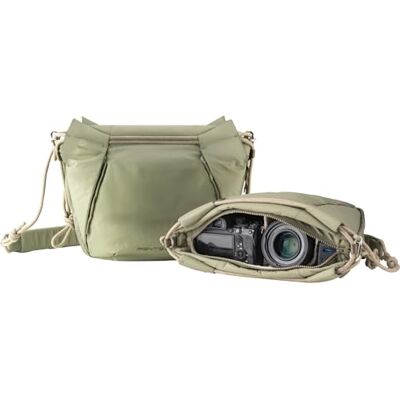 PGYTECH OneGo Rope Strap Kameratasche für Urbane Fotografen, Wald Grün Multifunktionale Umhängetasche, kompakte Fototasche für spiegellose Kameras, für Streetfotografie, Pendeln und Kurzreisen PGYTECH OneGo Rope Strap Kameratasche für Urbane Fotografen, Wald Grün Multifunktionale Umhängetasche, kompakte Fototasche für spiegellose Kameras, für Streetfotografie, Pendeln und Kurzreisen