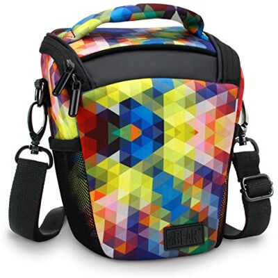 USA Gear Kameratasche für Spiegelreflexkameras Colttasche mit Verstellbarem Schulterriemen, Abnehmbarem Regenschutz und Wetterfesten Unterseite für Optimalen Schutz Ihrer SLR, DSLR USA Gear Kameratasche für Spiegelreflexkameras Colttasche mit Verstellbarem Schulterriemen, Abnehmbarem Regenschutz und Wetterfesten Unterseite für Optimalen Schutz Ihrer SLR, DSLR