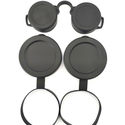 MOIDHSAG Silikon-Objektivabdeckungen für Fernglas/Monokulare, 42 mm 45 mm / 61 63 mm für optische Instrumente / Schutzkappen MOIDHSAG Silikon-Objektivabdeckungen für Fernglas/Monokulare, 42 mm 45 mm / 61 63 mm für optische Instrumente / Schutzkappen