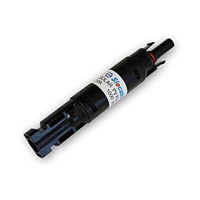 Renogy 10A Stecker und Buchse, wasserdichter Inline-Sicherungshalter, schwarz Renogy 10A Stecker und Buchse, wasserdichter Inline-Sicherungshalter, schwarz