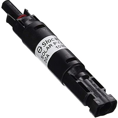 Renogy 30 A wasserdichte Inline-Sicherung, Solarmodul-Halter mit Sicherung Renogy 30 A wasserdichte Inline-Sicherung, Solarmodul-Halter mit Sicherung