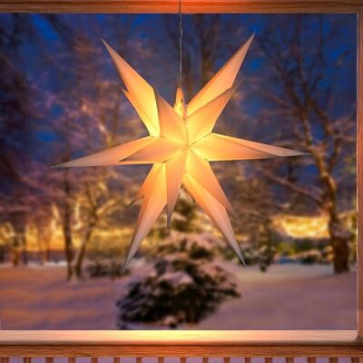 Esotec Solar Weihnachtsstern Weihnachtsdeko außen LED Garten Balkon 103420 Solar Weihnachtsstern Ø57cm, 2 Lichtfarben 1800K/4000K, ca.10Std, LiFePO4 Akku wechselbar, 1,5Wp Solarmodul, 5m Zuleitung Esotec Solar Weihnachtsstern Weihnachtsdeko außen LED Garten Balkon 103420 Solar Weihnachtsstern Ø57cm, 2 Lichtfarben 1800K/4000K, ca.10Std, LiFePO4 Akku wechselbar, 1,5Wp Solarmodul, 5m Zuleitung