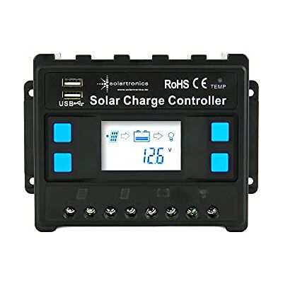 solartronics Laderegler 12V/24V blau 20A 30A 40A 50A 60A Photovoltaik Solarladeregler Solar PV (40A) solartronics Laderegler 12V/24V blau 20A 30A 40A 50A 60A Photovoltaik Solarladeregler Solar PV (40A)