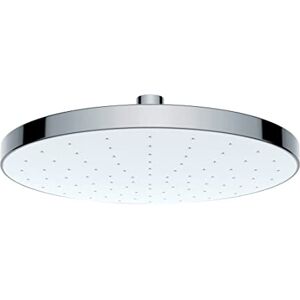 WENKO Regenduschkopf Automatic Cleaning Anti-Kalk Universal-Kopfbrause mit automatischem Reinigungssystem, Kunststoff (ABS), 22.5 x 22.5 cm, Silber glänzend, Chrom, 24000100 WENKO Regenduschkopf Automatic Cleaning Anti-Kalk Universal-Kopfbrause mit automatischem Reinigungssystem, Kunststoff (ABS), 22.5 x 22.5 cm, Silber glänzend, Chrom, 24000100