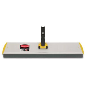 Rubbermaid Commercial Products 24.1-Inch HYGEN Quick Connect Squeegee Single Sided Mop Frame Yellow Rubbermaid Commercial Products 24.1-Inch HYGEN Quick Connect Squeegee Single Sided Mop Frame Yellow