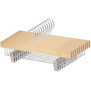 Amazon Holzkleiderbügel mit Klammern, 35.99 x 1.19 x 16 cm, Natürlich, 10er-Pack Amazon Holzkleiderbügel mit Klammern, 35.99 x 1.19 x 16 cm, Natürlich, 10er-Pack