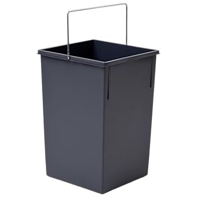 Hailo Inneneimer 15 Liter dunkelgrau 1008879 Hailo Inneneimer 15 Liter dunkelgrau 1008879