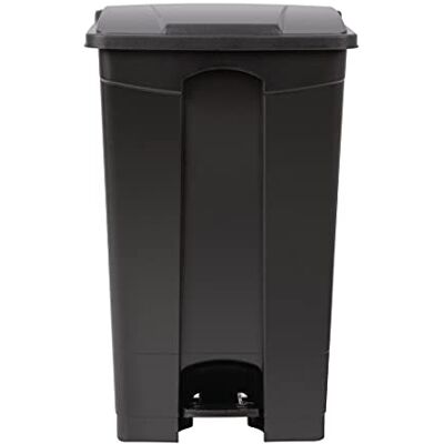 JANTEX Treteimer für die Küche, 87 Liter, schwarz, Mülleimer aus Polypropylen-Kunststoff, Größe: 820 (H) x 495 (B) x 400 (T) mm, freihändige, hygienische Bedienung, CW724 JANTEX Treteimer für die Küche, 87 Liter, schwarz, Mülleimer aus Polypropylen-Kunststoff, Größe: 820 (H) x 495 (B) x 400 (T) mm, freihändige, hygienische Bedienung, CW724