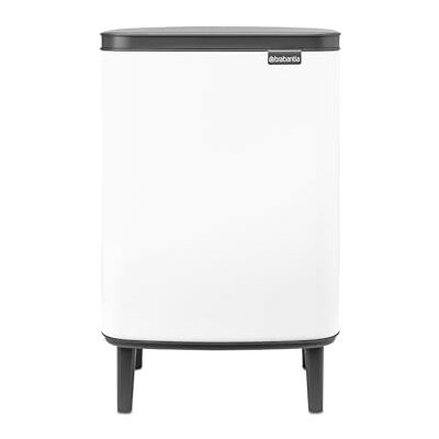 Brabantia Mülleimer Bo Hi 12L mit Soft-Close-Deckel, herausnehmbarem Inneneimer und Transportgriff Für Bad, Schlafzimmer und Homeoffice Mattschwarz Brabantia Mülleimer Bo Hi 12L mit Soft-Close-Deckel, herausnehmbarem Inneneimer und Transportgriff Für Bad, Schlafzimmer und Homeoffice Mattschwarz