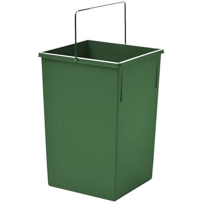 Hailo Inneneimer 15 Liter grün Ersatzeimer mit Henkel verchromt passend Abfallsammler 230 x 220 x 350 mm Hailo Inneneimer 15 Liter grün Ersatzeimer mit Henkel verchromt passend Abfallsammler 230 x 220 x 350 mm