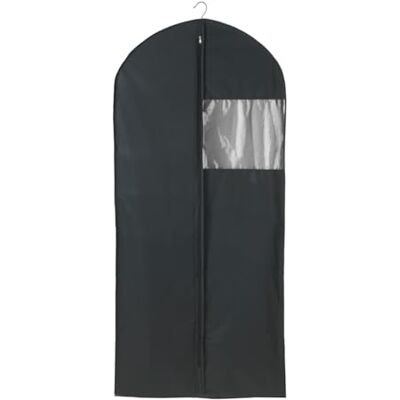 WENKO Kleidersack Deep Black Jumbo XXL Kleiderhülle, Polyethylen-Vinylacetat, 60 x 135 x 12 cm, Schwarz WENKO Kleidersack Deep Black Jumbo XXL Kleiderhülle, Polyethylen-Vinylacetat, 60 x 135 x 12 cm, Schwarz