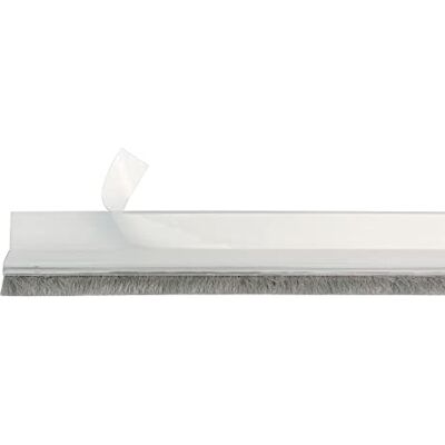 Amig Zugluftstopper für Eingangs- oder Durchgangstüren Zugluftstopper zum Aufkleben Haarbürste Kunststofffolie zwischen der Bürste 82 cm Transparent PVC Amig Zugluftstopper für Eingangs- oder Durchgangstüren Zugluftstopper zum Aufkleben Haarbürste Kunststofffolie zwischen der Bürste 82 cm Transparent PVC