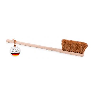 BawiTec XXL Langstiel Handfeger 60cm Lang Kokos Borsten Buchenholz Holz Handbesen Sicherheitshandfeger, Dichte Kokos-Naturfaser-Borsten, 600mm Gesamtlänge BawiTec XXL Langstiel Handfeger 60cm Lang Kokos Borsten Buchenholz Holz Handbesen Sicherheitshandfeger, Dichte Kokos-Naturfaser-Borsten, 600mm Gesamtlänge