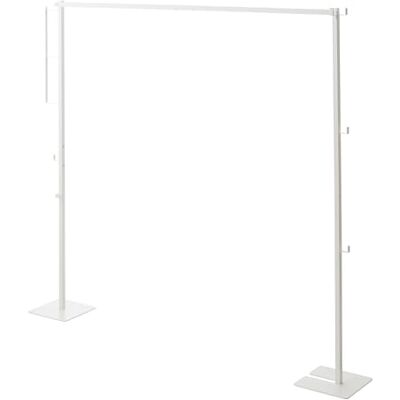 YAMAZAKI Tower Faltbarer Wäscheständer für den Innenbereich Stahl, Für Innenbereich, Platzsparend klappbar, Inklusive Haken, 25 x 175 x 160 cm, Japanisches Design, weiß YAMAZAKI Tower Faltbarer Wäscheständer für den Innenbereich Stahl, Für Innenbereich, Platzsparend klappbar, Inklusive Haken, 25 x 175 x 160 cm, Japanisches Design, weiß