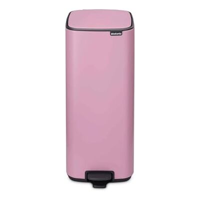 Brabantia Bo Treteimer 30 L (Lilac Pink), platzsparender Restmülleimer mit Soft-Close-Funktion und leichtgängigem Pedal, Recycling Behälter mit herausnehmbarem Eimer, inkl. PerfectFit Müllbeuteln Brabantia Bo Treteimer 30 L (Lilac Pink), platzsparender Restmülleimer mit Soft-Close-Funktion und leichtgängigem Pedal, Recycling Behälter mit herausnehmbarem Eimer, inkl. PerfectFit Müllbeuteln